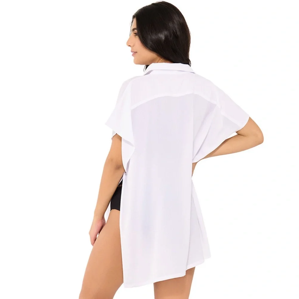 Tie Front Swimsuit Coverup